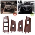 Window Switch Panel Set Abs Front Rear Left Right Door Control Bezel Hand Drive