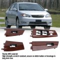 Window Switch Panel Set Abs Front Rear Left Right Door Control Bezel Hand Drive