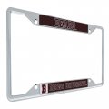 Brown University Bears Officially Licensed Metal License Plate Frame Mascot Design For Us And Canadian Plates 6 25 X 12 In 