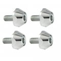 Wl914c Chrome Aluminum License Frame Bolt Universal Fit 