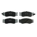 Premium Asm Brake Pad 085-1246 Ceramic Rear Disc Pads Vehicle Specific Fit Post Cured With Bonded Shims For Noise Reduction 