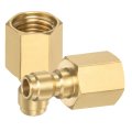 2pcs Pressure Washer Adapter 1 4 Male Quick Plug To M16 Female Connect Fittings Brass Swivel For Power Washers Hose 
