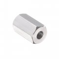Uxcell M3 X 0 5-pitch 10mm Length 304 Stainless Steel Metric Hex Coupling Nut 10-pack