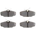 Rear Brake Pad Set For Ford Taurus 1993 2005 Ceramic Friction Material Bonded Attachment Low Dust Rating Alx Pau Ac 17d610c 