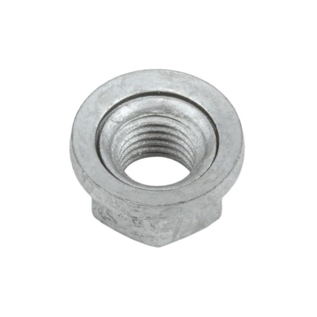 Multi Purpose Nut For Chevy Epica 24 2005 2006 Alloy Steel Hex With Attached Washer 10mm 0 394 In Inside Diameter 0 591 Head