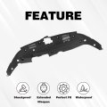 Upper Radiator Support Cover Sight Shield For Toyota Highlander And Hybrid 2014 2019 To1224107 532950e070 Black Pp Pe Material