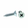Prime-line Sheet Metal Screw Self-tapping Flat Head Phillips 10 X 3 4 In Zinc Plated Steel Pack Of 100