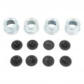 Fydun Trailer Hub Bearing Dust Caps Wheel Center Grease Covers With Plugs For Camper Rv Boat 1 98in 2000a 3500 Lbs 