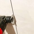 Diamond Carbide Oscillating Tool Blades For Grout Removal And Soft Tile Cut Semi Circle Finger Segment Swing Grit Saw 4 Piece 