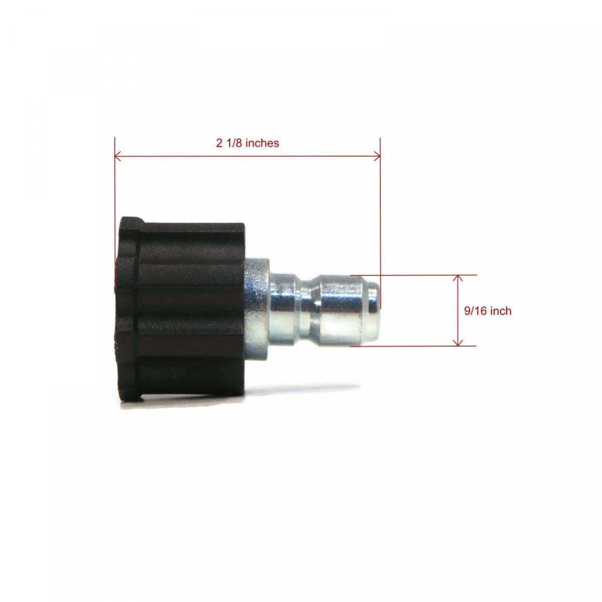 M22 Fpt X 3 8 Quick Connect Plug For Valley Industries 8102 030 00 810203000