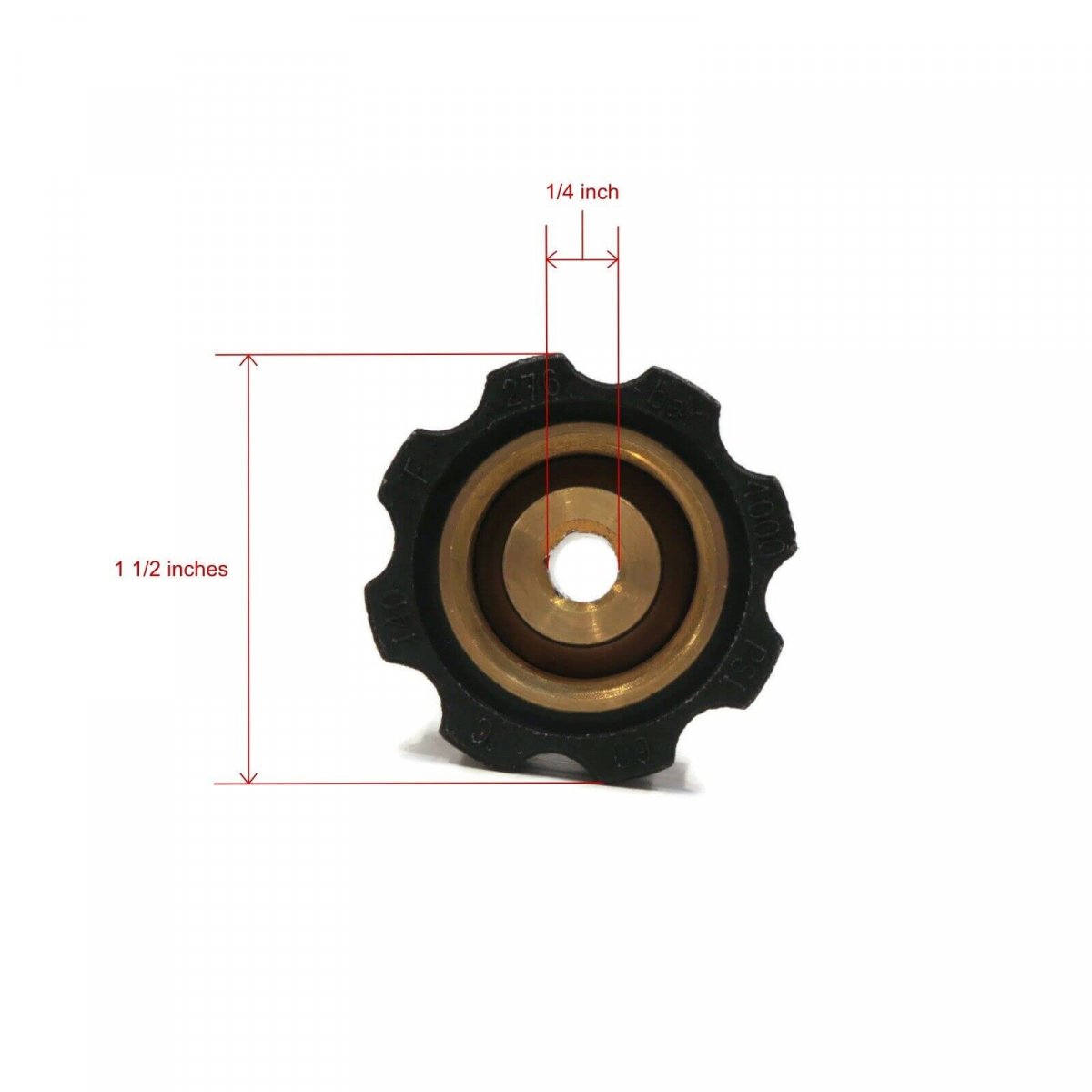 M22 Fpt X 3 8 Quick Connect Plug For Valley Industries 8102 030 00 810203000