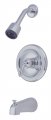 Repair Kit Renovation Fits Delta Faucet Rp54870 Series 600 All Metal Parts Tub And Shower Trim Chrome Finish -by Plumb Usa 