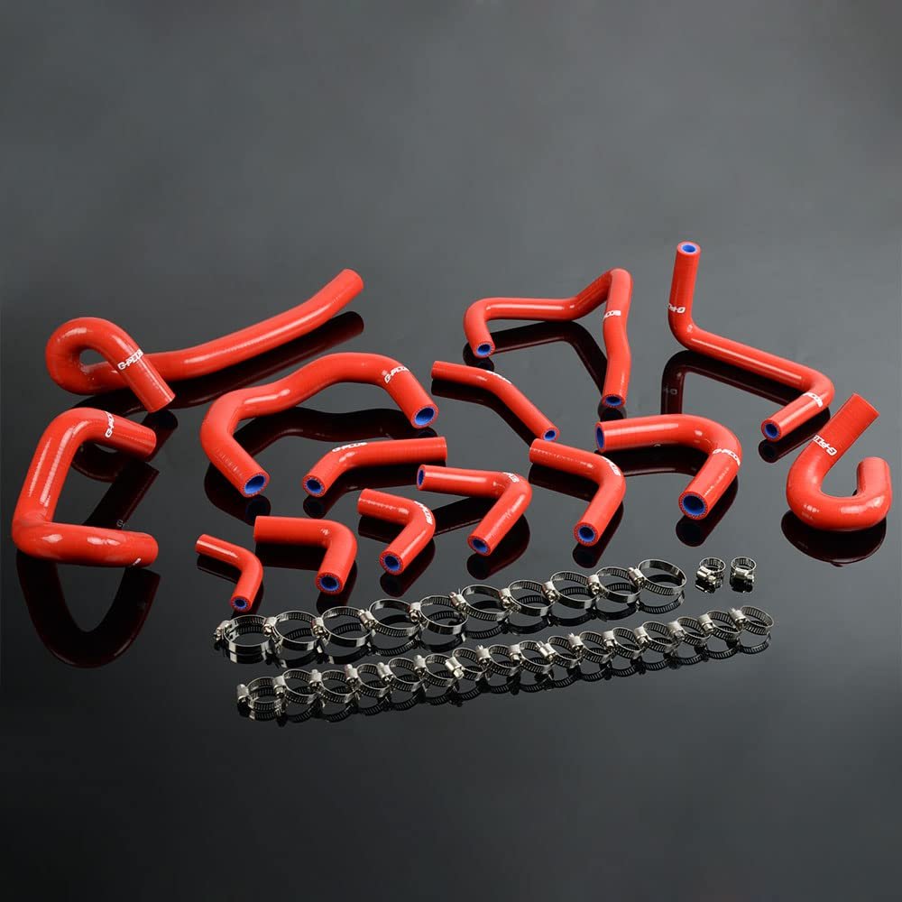 Silicone Heater Hose For Nissan Skyline Gtr R33 R34 Rb26det Red