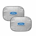Ipick Image For Ford Explorer Universal Fit 34 W X 30 L Dual Panels Easy Folding Windshield Sun Shade