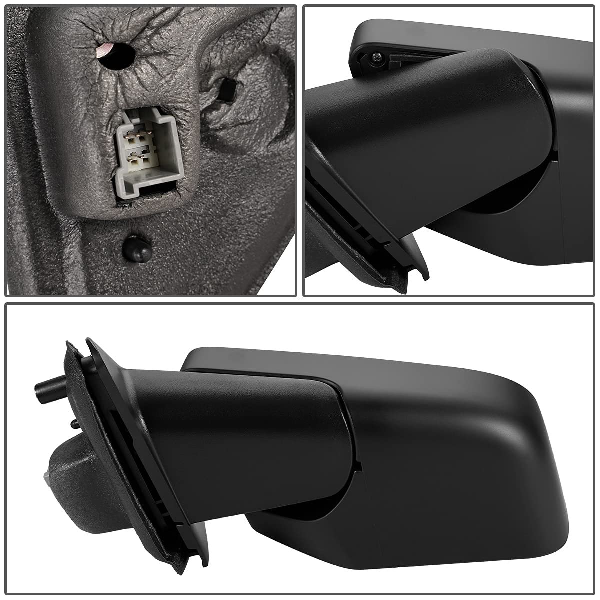 Fo1320352 Factory Style Driver Left Side Mirror Manual Folding Power Adjust Heated Glass Blind Spot For Ford Escape Mercury
