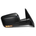 Auto Dynasty Passenger Right Side Rear View Towing Mirror Heated Glass Manual Telescoping Power Adjustment Led Turn Signal 