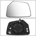 Oe Style Driver Left Side Door Mirror Glass Plate Compatible With Chevy Impala 14-20