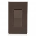 Leviton 5601-2 15 Amp 120 277v Decora Rocker Single-pole Ac Quiet Switch Residential Grade Grounding 10 Pack Brown 