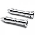Spiked Hand Grips Compatible With Yamaha R6 W Logo Is Laser Etched Into The Bar Ends Sliders