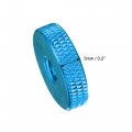 Uxcell Flat Knurled Nut M6 X 20mm 5mm Thumb Nuts Lock Adjusting Aluminum Alloy Blue 5pcs