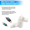 X Autohaux Shifter Interlock Lever Repair Hook Actuator Kit For Chrysler 300 Pacifica Dodge Charger Magnum 4578087aa 68088259ab