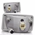 Clear Lens Fog Light Chevy 07-14 Silverado 07-11 Tahoe Avalanche Off Road Packag