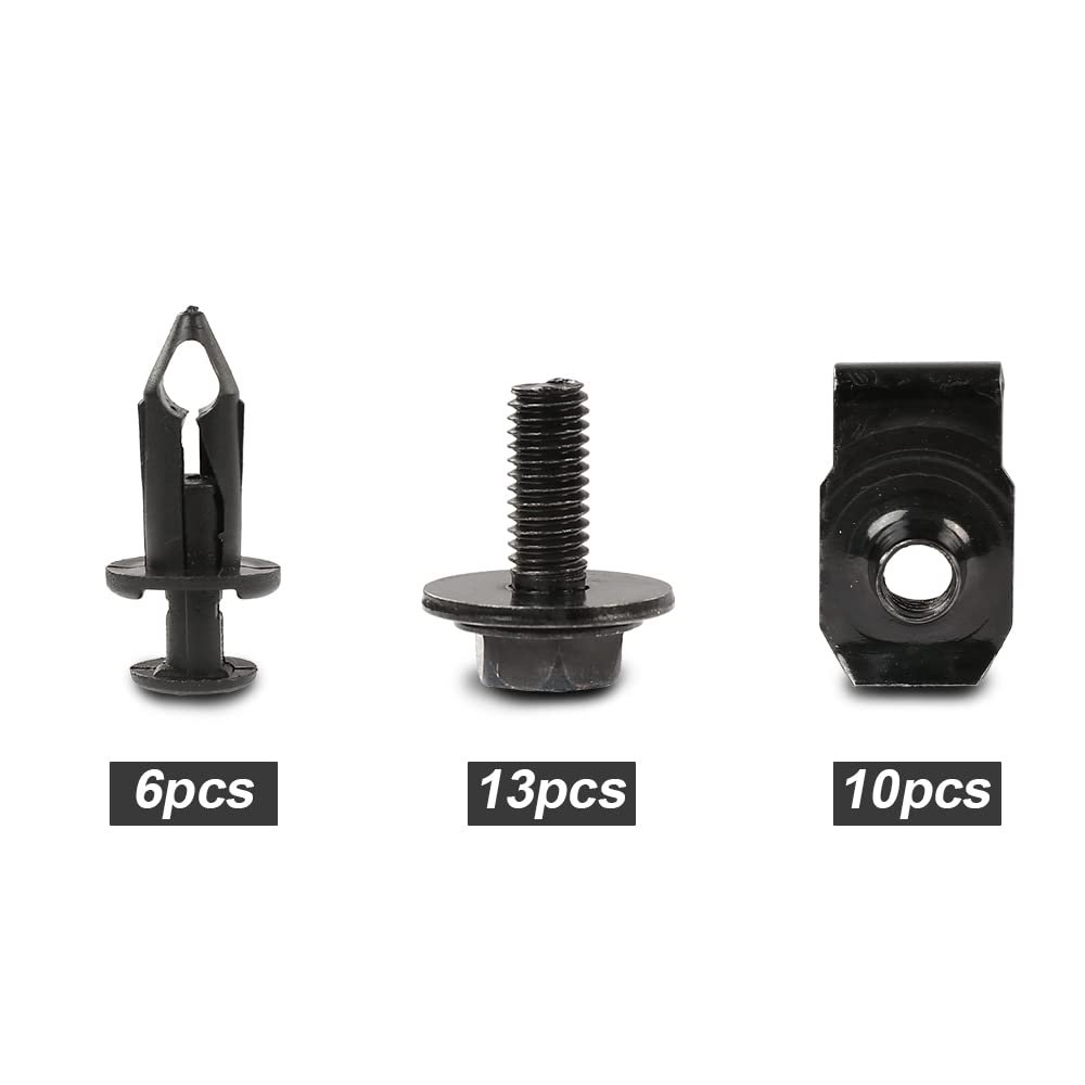 Engine Splash Shield Body Bolts Screws For Nissan 350z 370z Infiniti G35 G37 Fx35 Fx45 Fender Bumper Clip Rivets Kit 28pcs