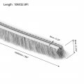 Uxcell Brush Weather Stripping 10m 32 8ft Card-slot Seal Strip Pile Weatherstrip Door Sweep For Window 6x8mm Wxh