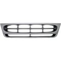 Ford E 150 Econoline Club Wagon 1999 2002 Front Grille Gray Fits Sealed Beam Headlight F8uz8200baa Fo1200338 Mlx She563 99 3 