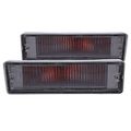 Turn Signal Light Assembly Pair 511016 Clear Lens Front Waterproof Signalling Lights For Car Universal Fit 