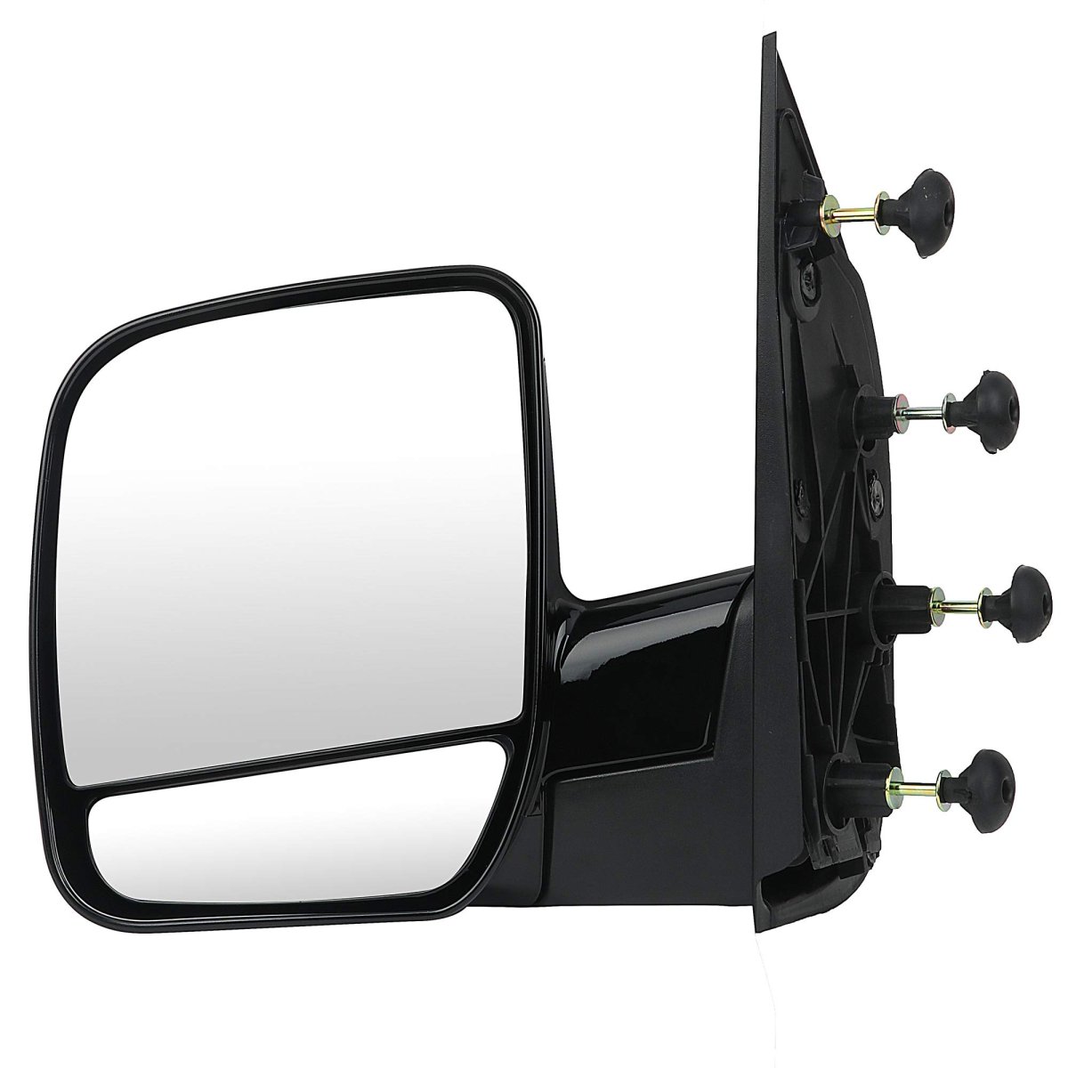 Driver Side View Mirror For 2002-2008 Ford E150 E250 E350 E450 E550 Van Manual Fold Non Heated With Puddle Light Part