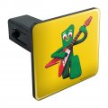 Gumby Playing Guitar Rock And Roll Tow Trailer Hitch Cover Plug Insert