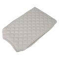 White Leather Center Console Armrest Cover Cushion For Kia Telluride 2020 2022 Microfiber Lid Protector And Pad 