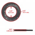 Caltric Water Pump Rebuild Kit Compatible With Yamaha Wr400f 1998 1999 2000 Wr426f 2001-2002 Wr450f 2003 2004 2005-2009