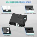 Aintier Air Door Actuator Hvac Blend Control Fits Ford Expedition 2002-2004 Explorer 1995-2003 Ford For Sport Trac 2001-05 For