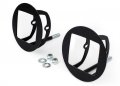 Fog Light Pod Replacement Mounting Brackets For 2005 To 2011 Tacoma Black Powder Coated Pair Fits Most Standard Pods Model 