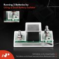 A-premium Utv Dual Battery Isolator Connect Monitor Kit Compatible With Honda Pioneer 1000 700 500 Talon Polaris General 1000