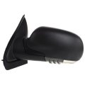 Driver Side Door Mirror For Gmc Envoy 2002 2009 Power Folding Heated With Signal Light Textured Black Replaces 15810917 