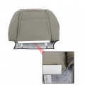 Labwork Front Driver And Passenger Bottom Top Lean Back Gray Artificial Leather Seat Cover Replacement For 1995-1999 Chevy Gmc
