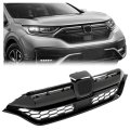 Front Bumper Grill Grille For 2020-2022 Honda Crv Cr-v 71121-tla-a60 08f21-tla-100b Honeycomb 