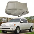 Left Driver Side Bottom Leather Gray Seat Cover Replacement For 2000-2004 Tundra Seqouia 