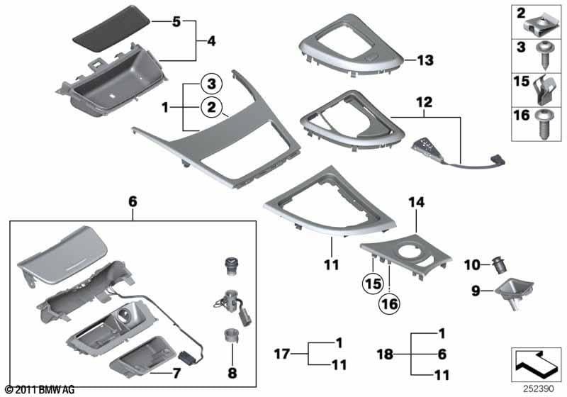 Genuine Stopper Plug In Socket 61349316116 For 1997 To 2023 Models Plastic Machined Finish