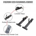 Elitewill Locking Single Trimmer Rack Trim Line Holder Fit For Open Landscape Trailers Racks
