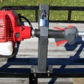 Elitewill Locking Single Trimmer Rack Trim Line Holder Fit For Open Landscape Trailers Racks