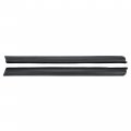 Hecasa Inner Door Panel Accessory Top Rails Compatible With 1982-1992 Chevrolet Chevy Camaro Pontiac Firebird Plastic Pair