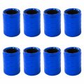 8x Car Bike Tire Valve Stem Caps Lightweight Aluminum Corrosion Resistant Cover Strong And Blue