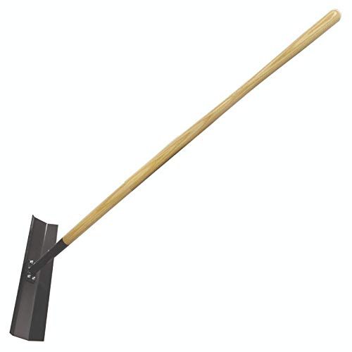 Kraft Tool Cc901-48 20 X5 Heavy-duty Steel Concrete Spreader W O Hook 48 Wood Handle