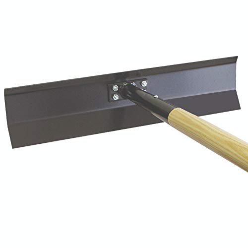 Kraft Tool Cc901-48 20 X5 Heavy-duty Steel Concrete Spreader W O Hook 48 Wood Handle
