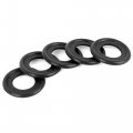 X Autohaux 50pcs M12 Rubber Oil Drain Plug Gaskets Replacement Fit For Chevrolet