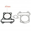 Glixal Gy6 80cc 47mm Cylinder Gasket Set 139qmb 139qma Based Engine Scooter Moped Atv Head And Bases Tensioner Gasket
